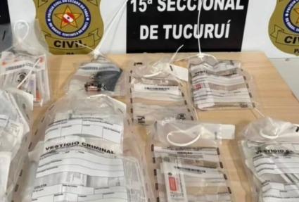 Operação apreende medicamentos e materiais usados em aplicações irregulares em Tucuruí (PA)