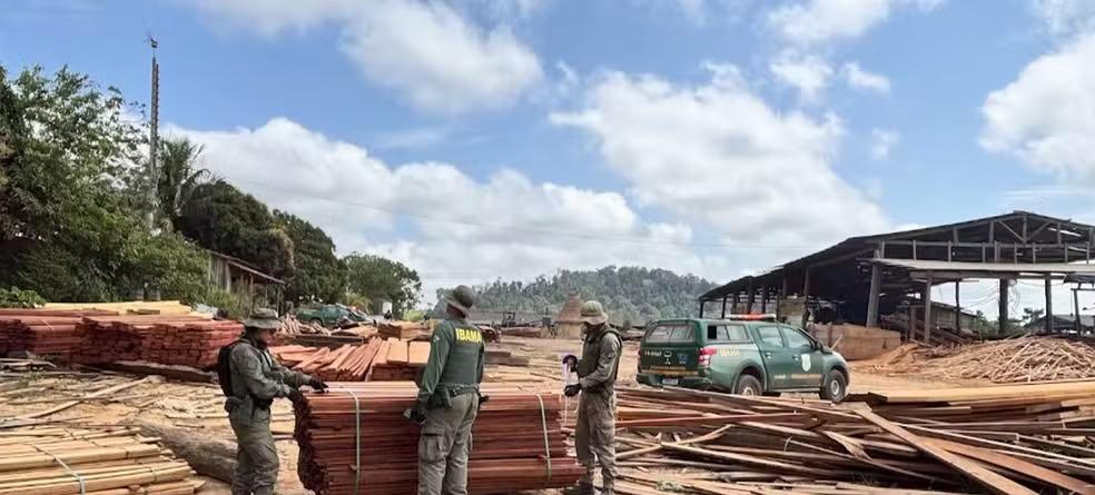 Operação desativa madeireira clandestina em Uruará