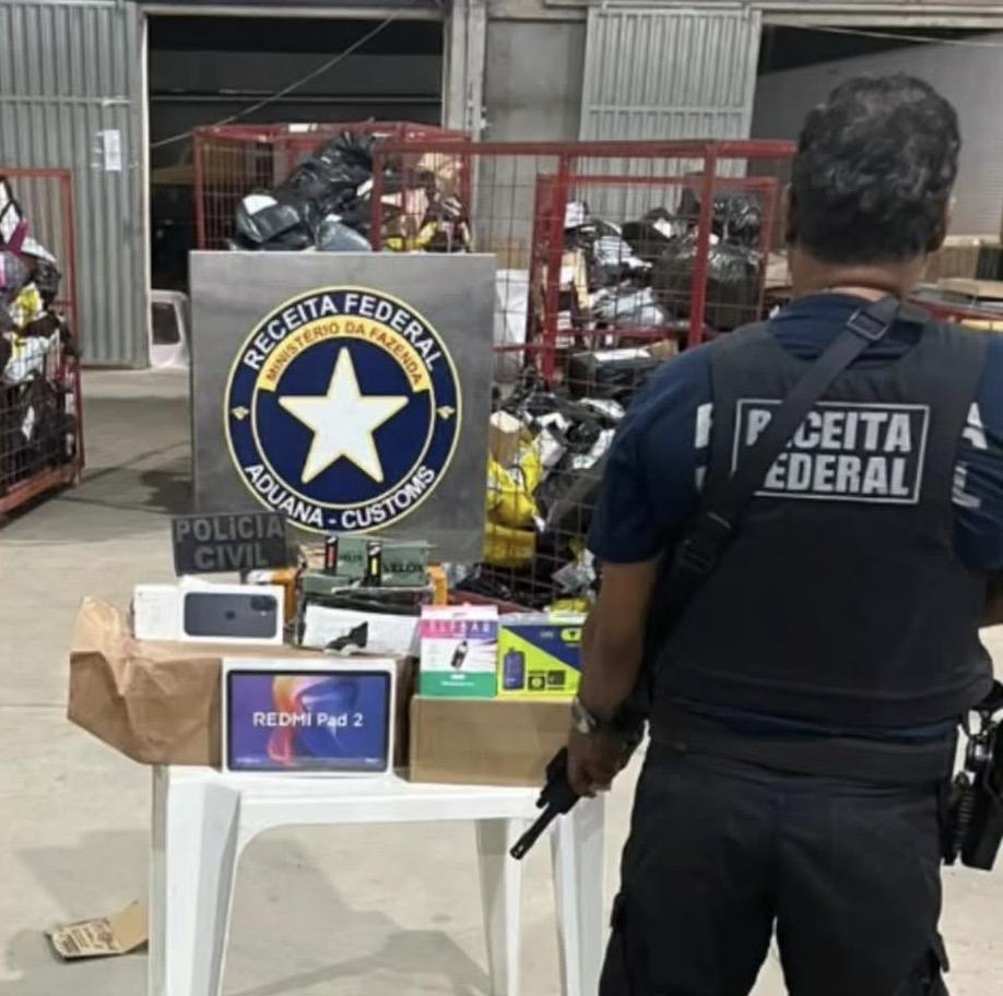 Polícia apreende munições enviadas de São Paulo em operação conjunta em Marabá