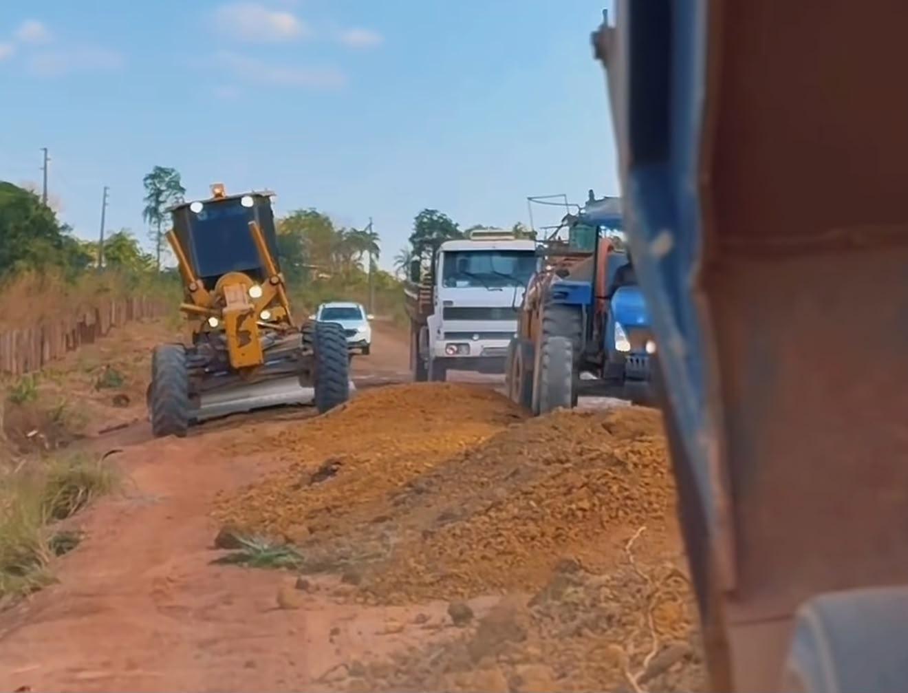 Prefeitura de Redenção promove melhorias na infraestrutura da comunidade Nova Glória