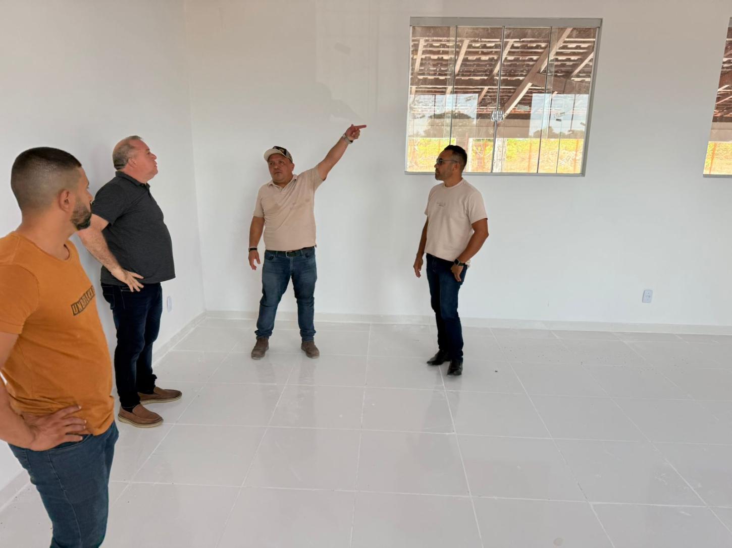 Quase pronta: Russinho mostra detalhes da Escola Manoel Silva em Goianésia do Pará