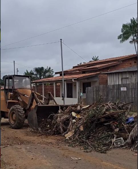 Tucuruí reforça serviços de limpeza e manutenção em diferentes pontos