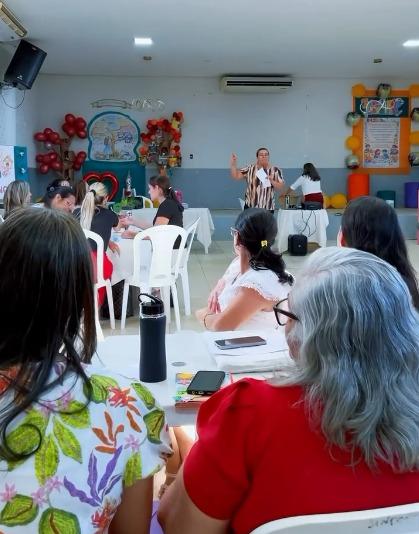 Xinguara promove formação continuada para mais de 500 profissionais da educação