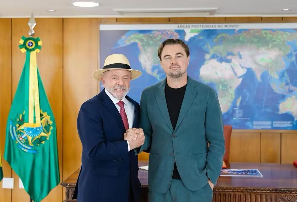 Após encontro com Lula, Leonardo DiCaprio diz que garimpo ilegal é um ataque à sobrevivência