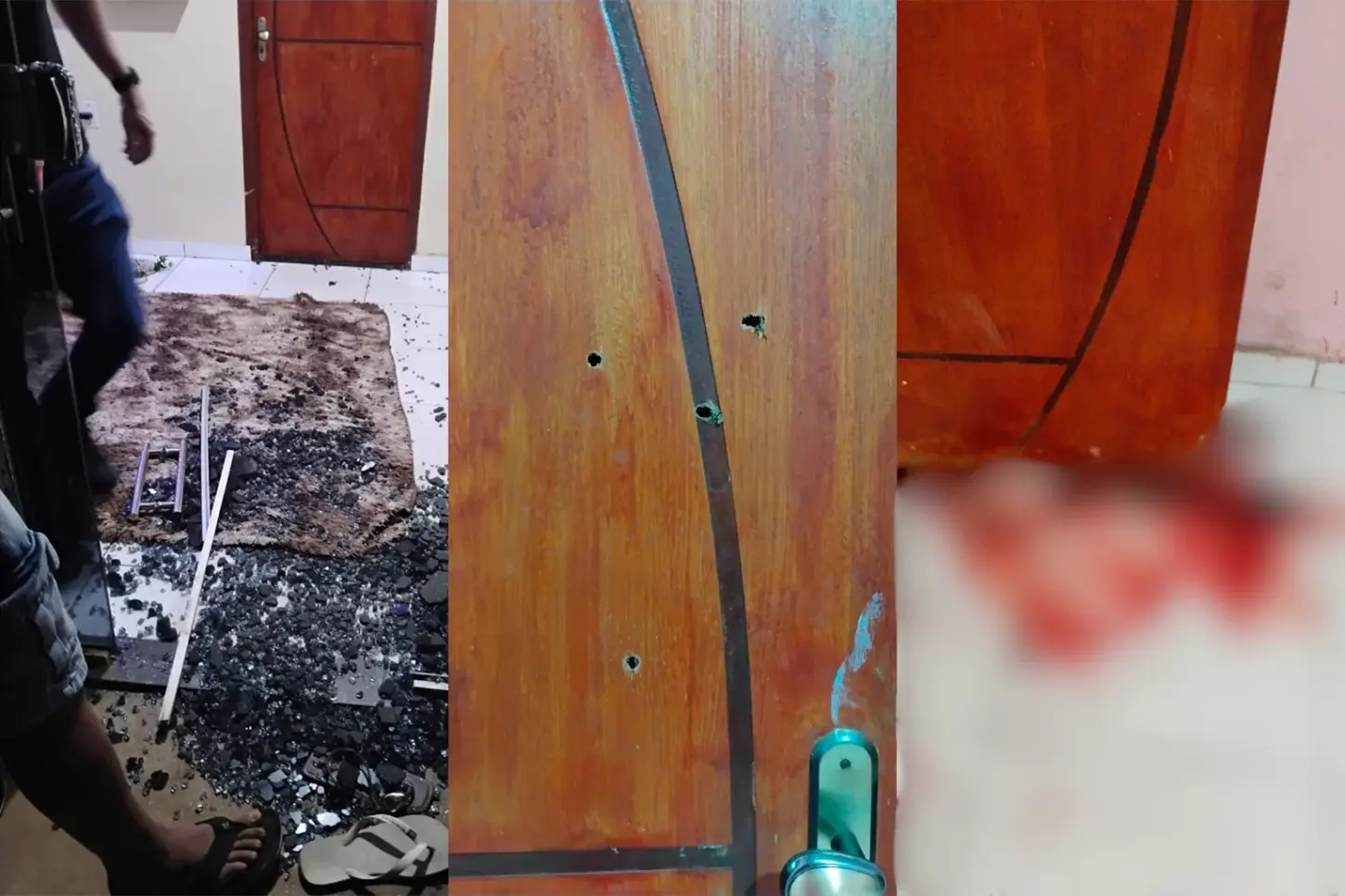 Ataque a tiros deixa um morto e outro ferido dentro de residência em Parauapebas