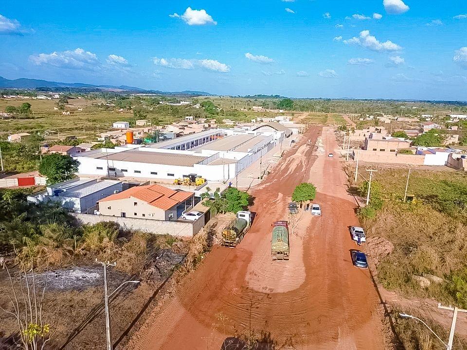 Canaã dos Carajás avança na pavimentação das ruas do Chacreamento Imperial