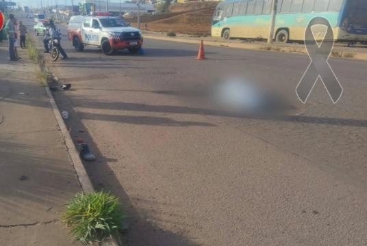 Ciclista morre após colisão com carro na PA-160, em Parauapebas