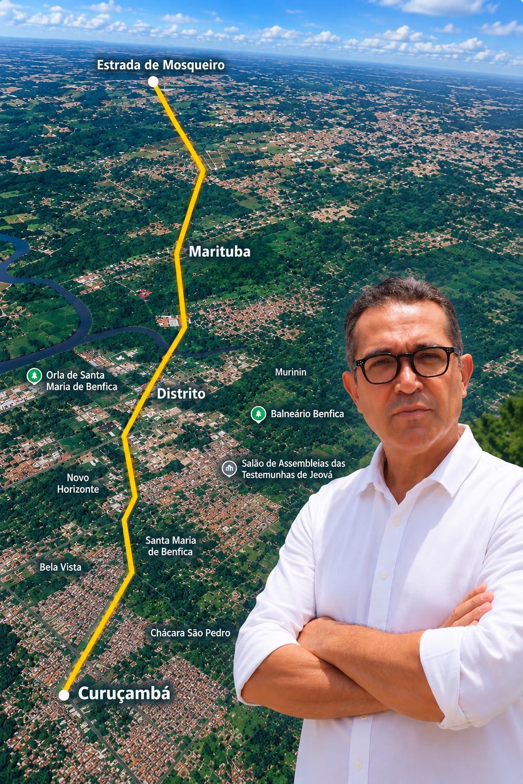 Coronel Osmar defende construção de avenida de 14 km para desafogar a BR-316