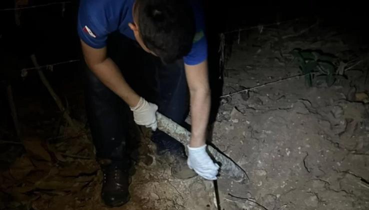 Corpo é encontrado em cova rasa às margens de córrego em Rondon do Pará