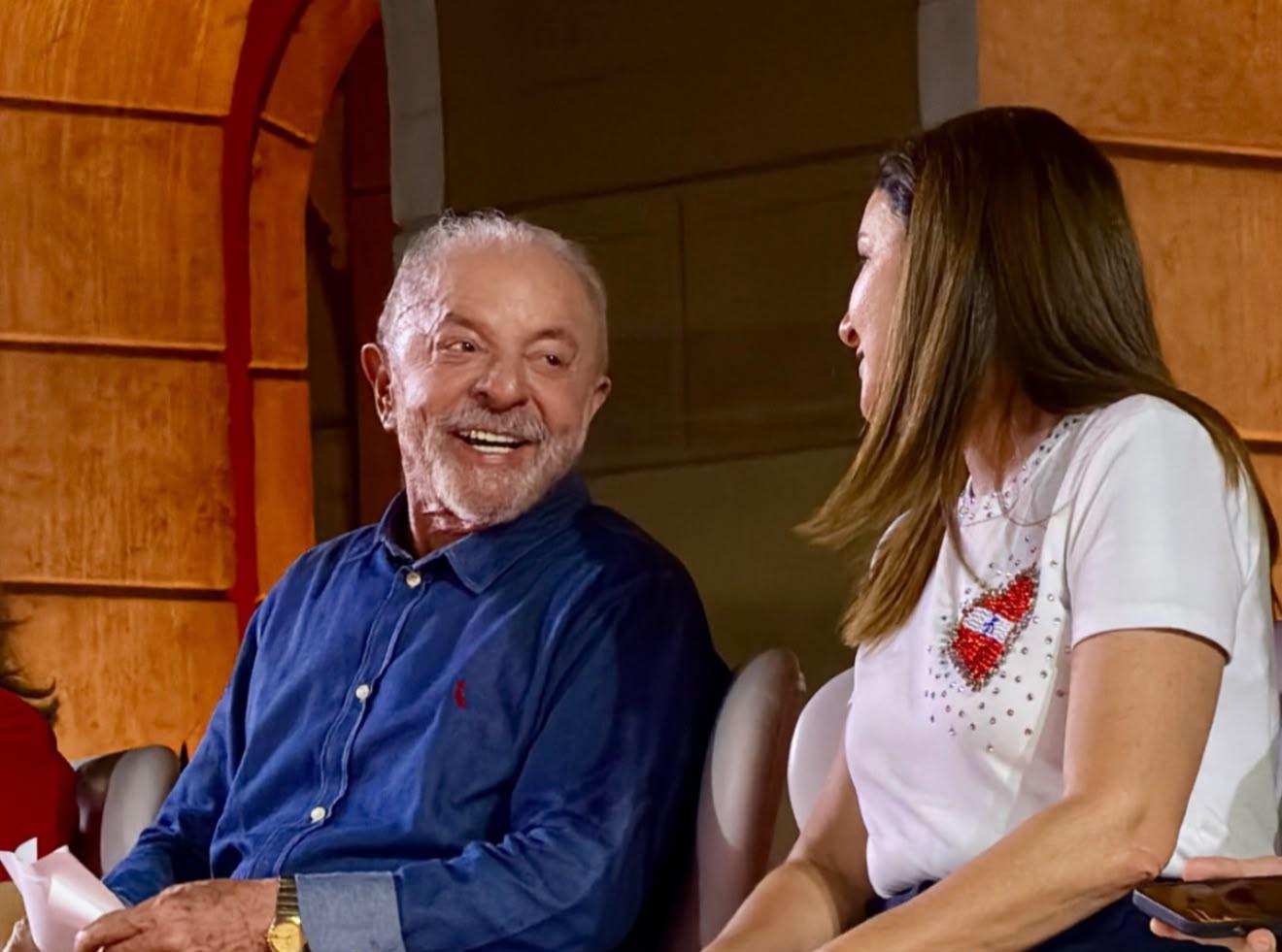'É o que tem de melhor para governar o estado do Pará': Lula declara apoio a Hana em Belém