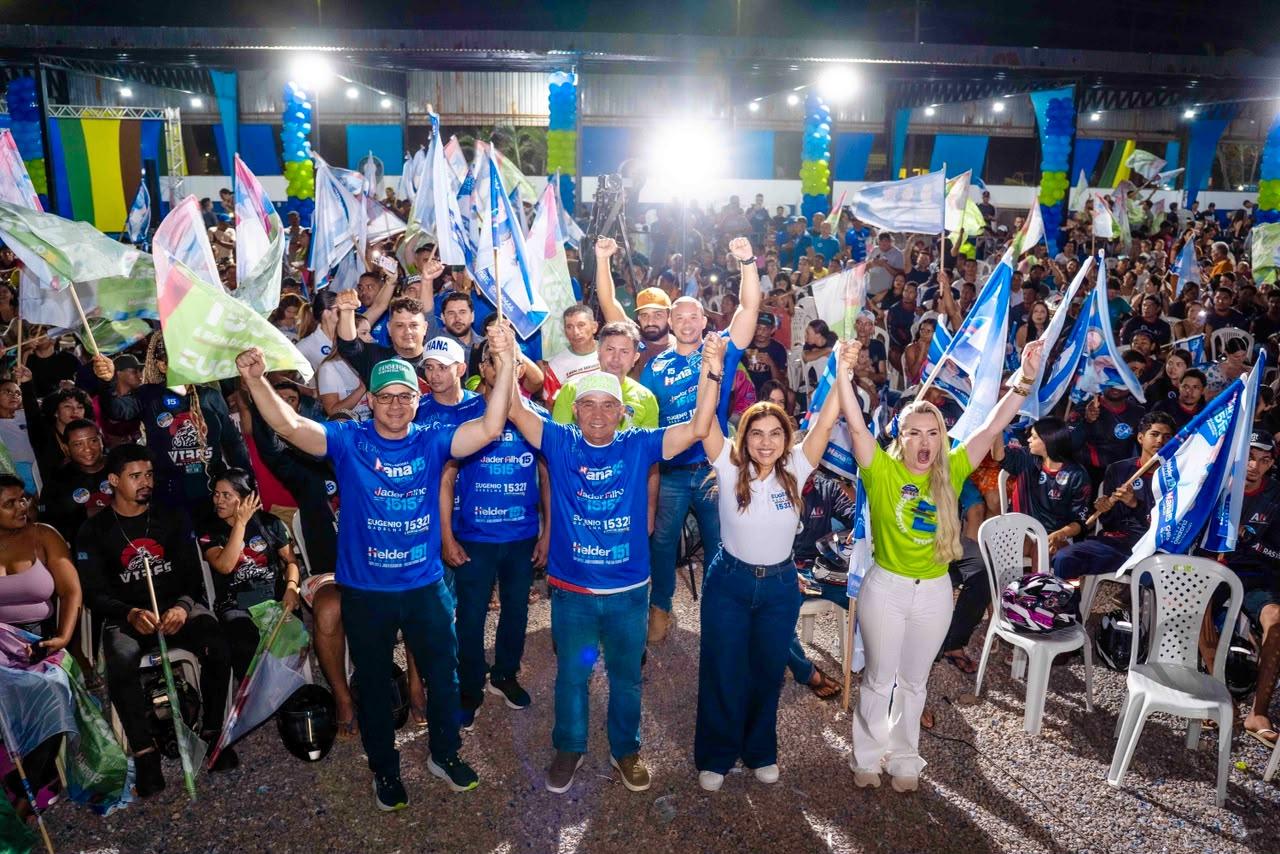 Eugênio na capital do minério: 'O que foi feito em Canaã tem que chegar a Parauapebas'