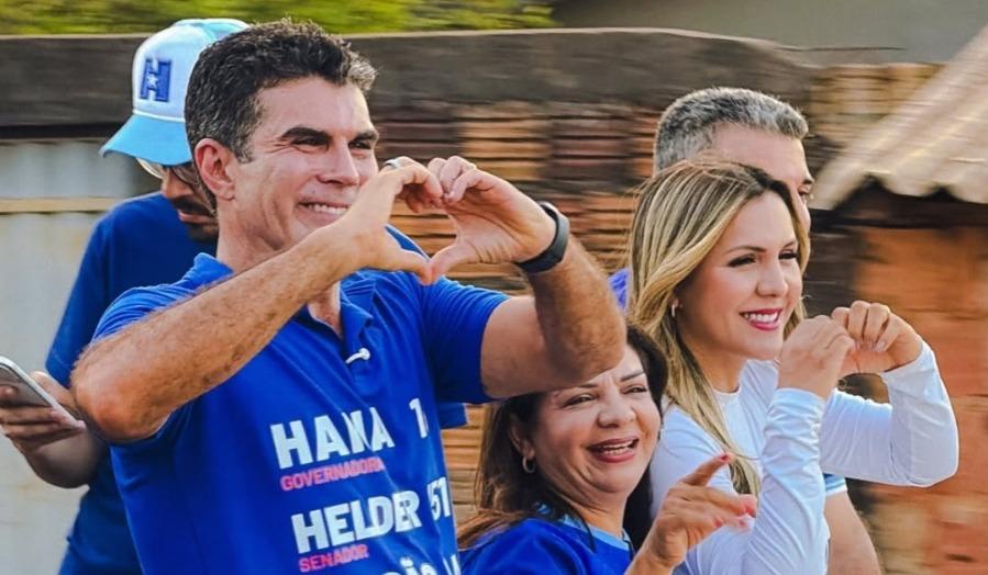 Helder mobiliza eleitorado em carreata por Novo Repartimento