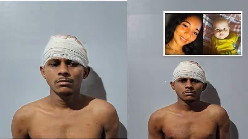 Homem mata companheira e bebê de 4 meses a facadas em fazenda de MT