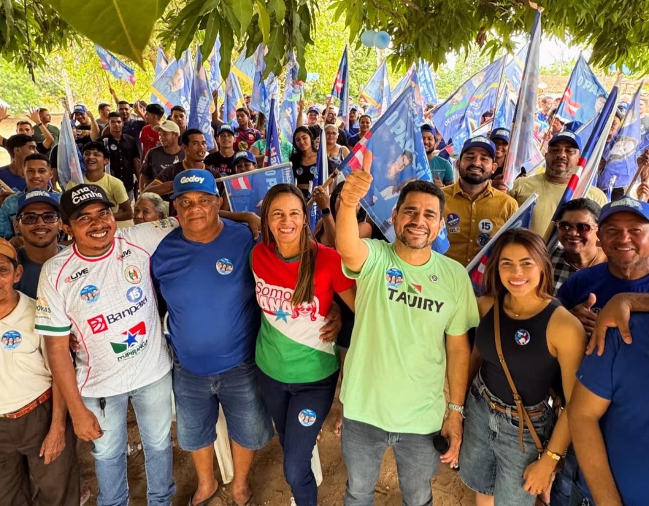 Itupiranga: Godoy mobiliza eleitorado do Tauiry em apoio a Hana