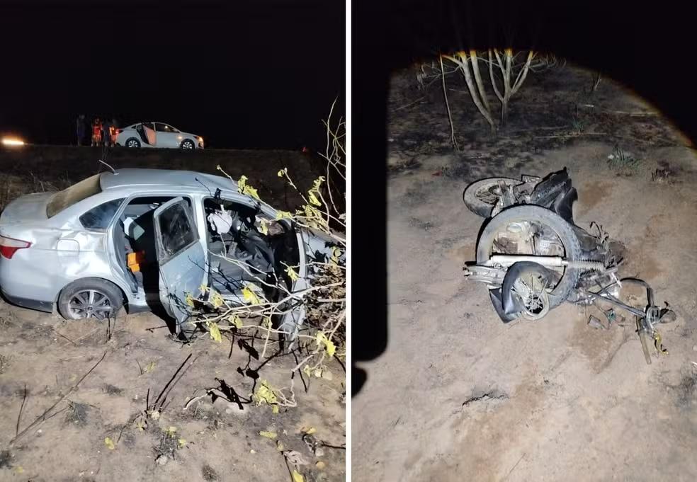 Motociclista morre após colisão frontal com carro na TO-222