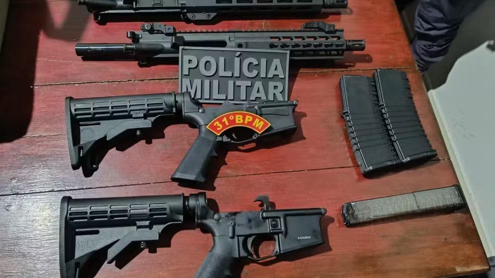 Mulher é presa com dois fuzis em ônibus entre Belém e Apicum-Açu