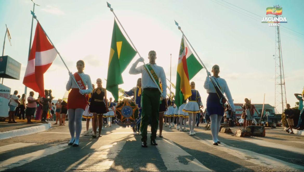 Orgulho e tradição: Desfile Cívico-Militar encanta a população em Jacundá