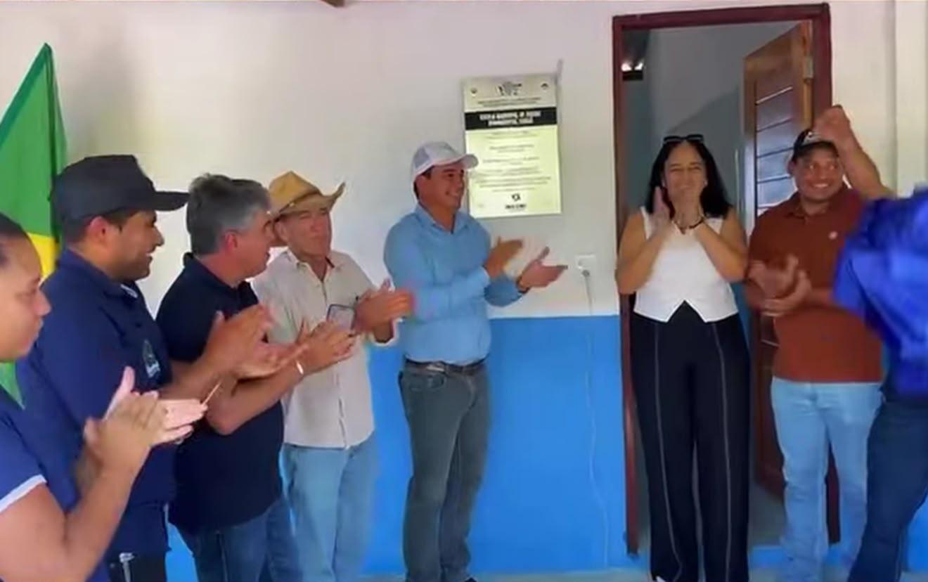 Prefeito Nego inaugura Escola Canaã em Cumaru do Norte