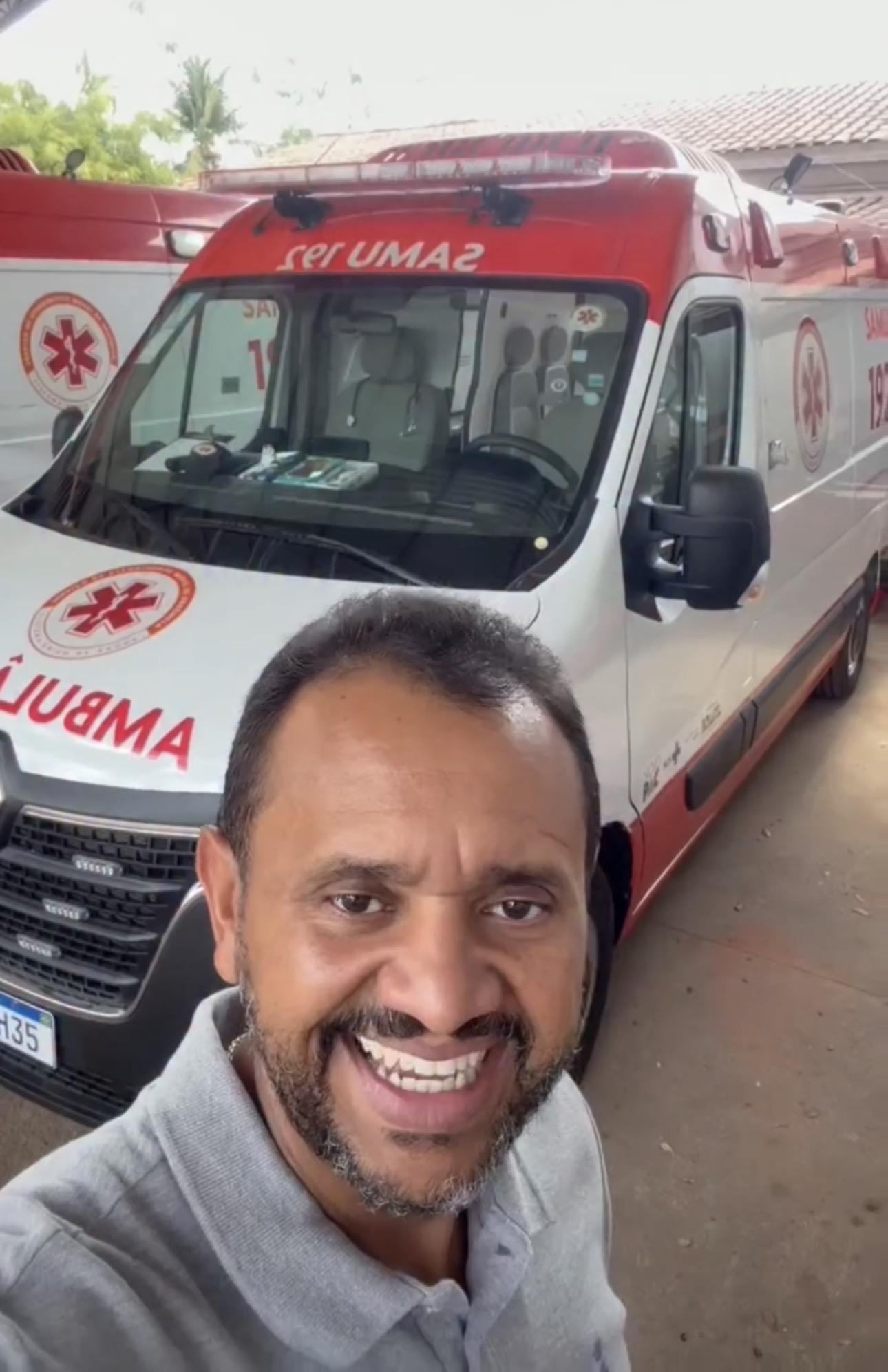 SAMU de Redenção recebe nova ambulância para reforçar atendimento de urgência