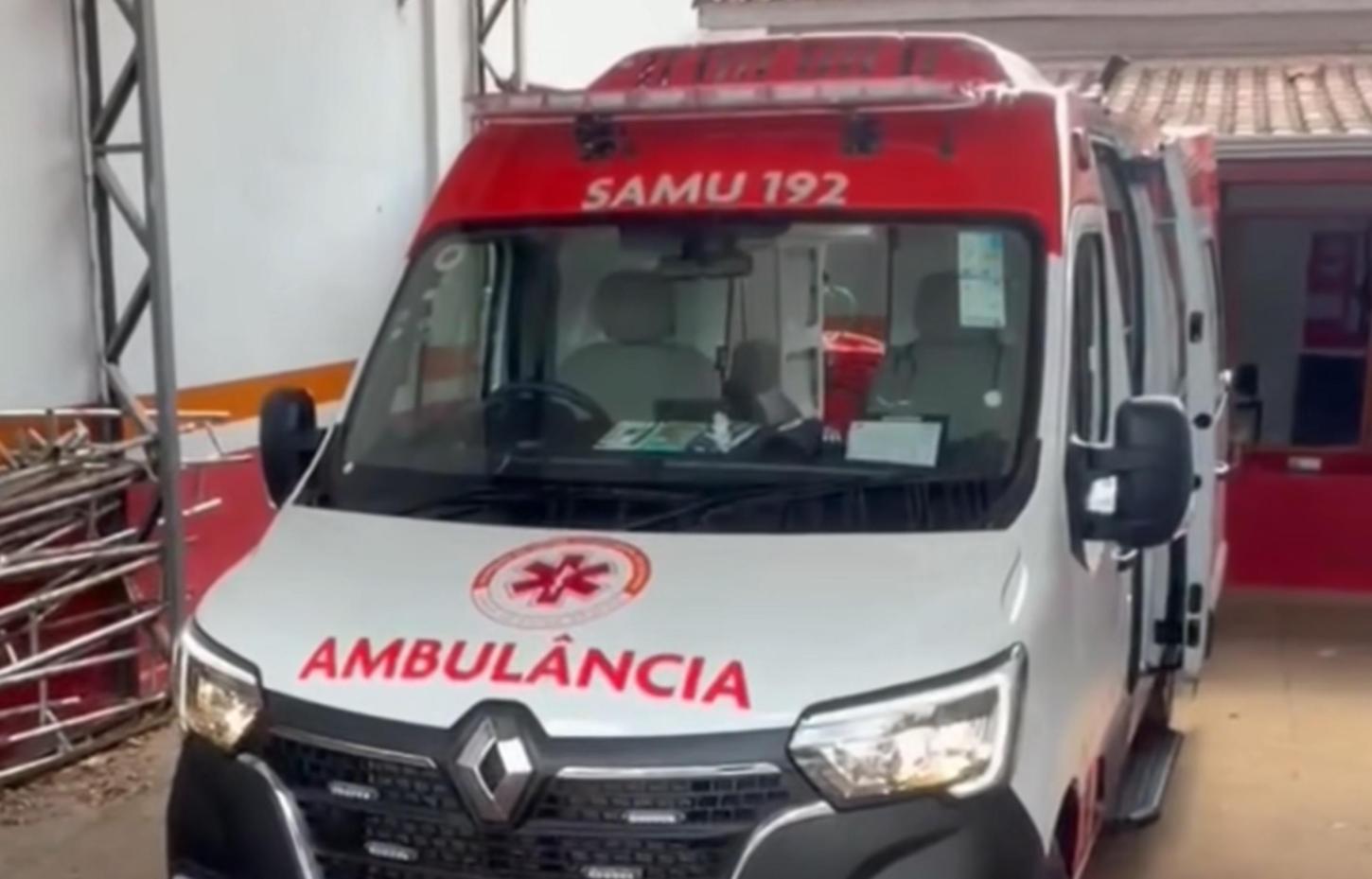Saúde de Redenção ganha reforço com nova ambulância do SAMU