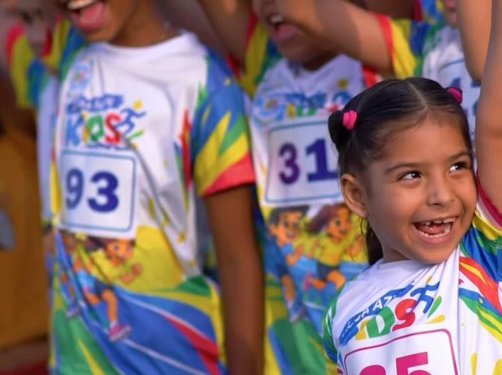 1º Água Azul Kids Run promove esporte e diversão para crianças