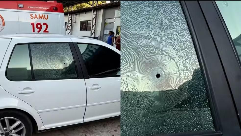 Atiradores abrem fogo contra homem com criança no colo e chocam Santa Inês