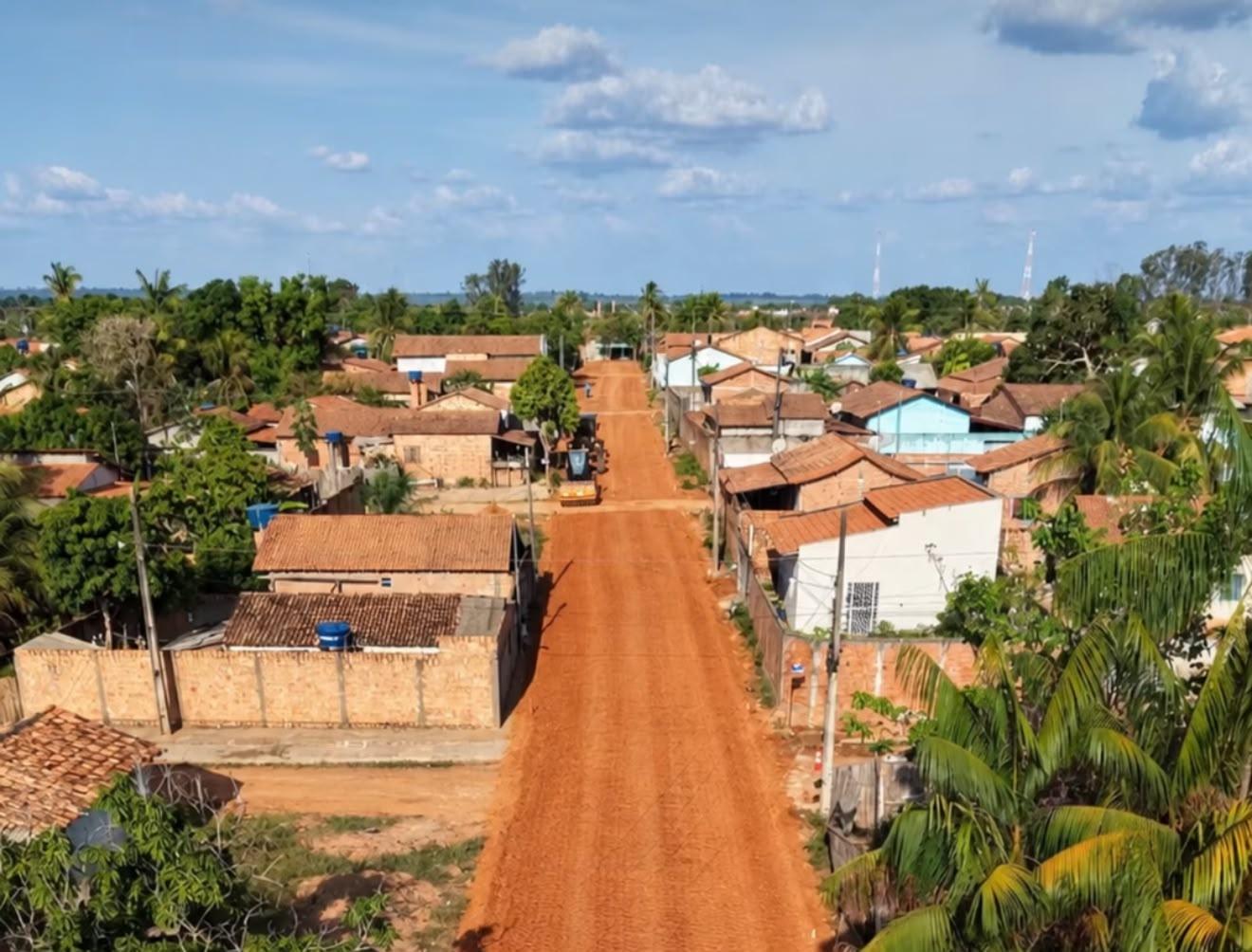 Bairro Vitória se prepara para receber asfalto em Itupiranga
