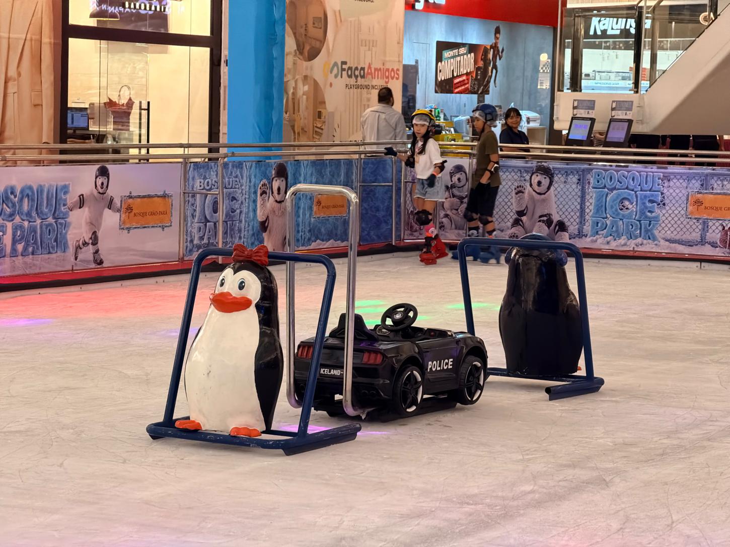 Belém recebe novamente o “Bosque Ice Park”, pista de patinação no gelo de 190 m²