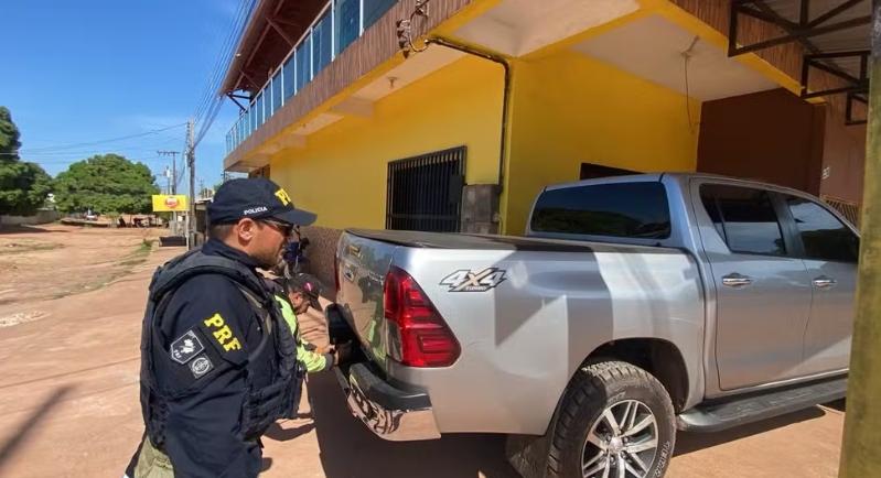Caminhonete roubada em Alagoas é encontrada clonada em Santarém