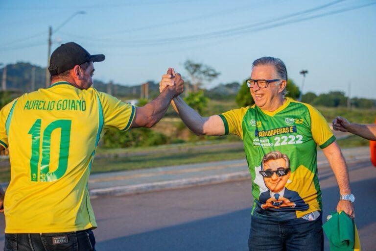 Com apoio de Aurélio Goiano, Passarinho conquista mais de 13 mil votos em Parauapebas