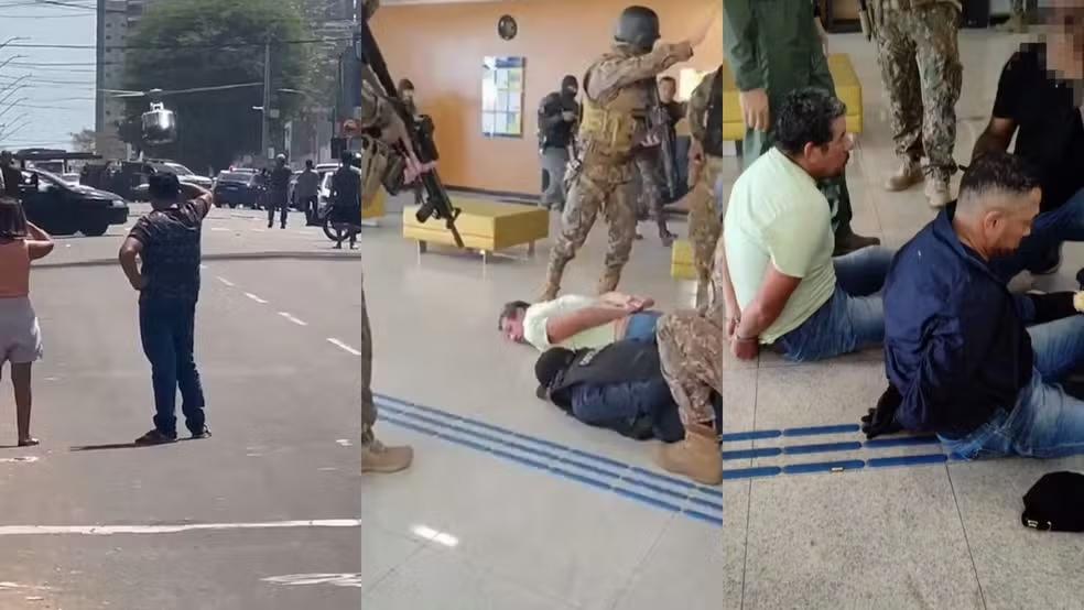 Dois são presos após assalto com reféns em agência bancária de Imperatriz