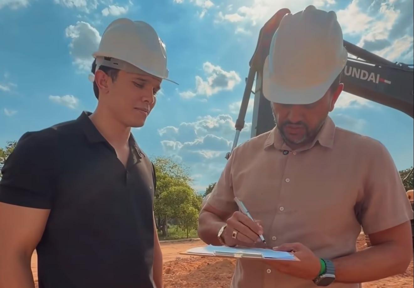 Dr. Rener autoriza obras de reforma e ampliação na Escola Diocesana