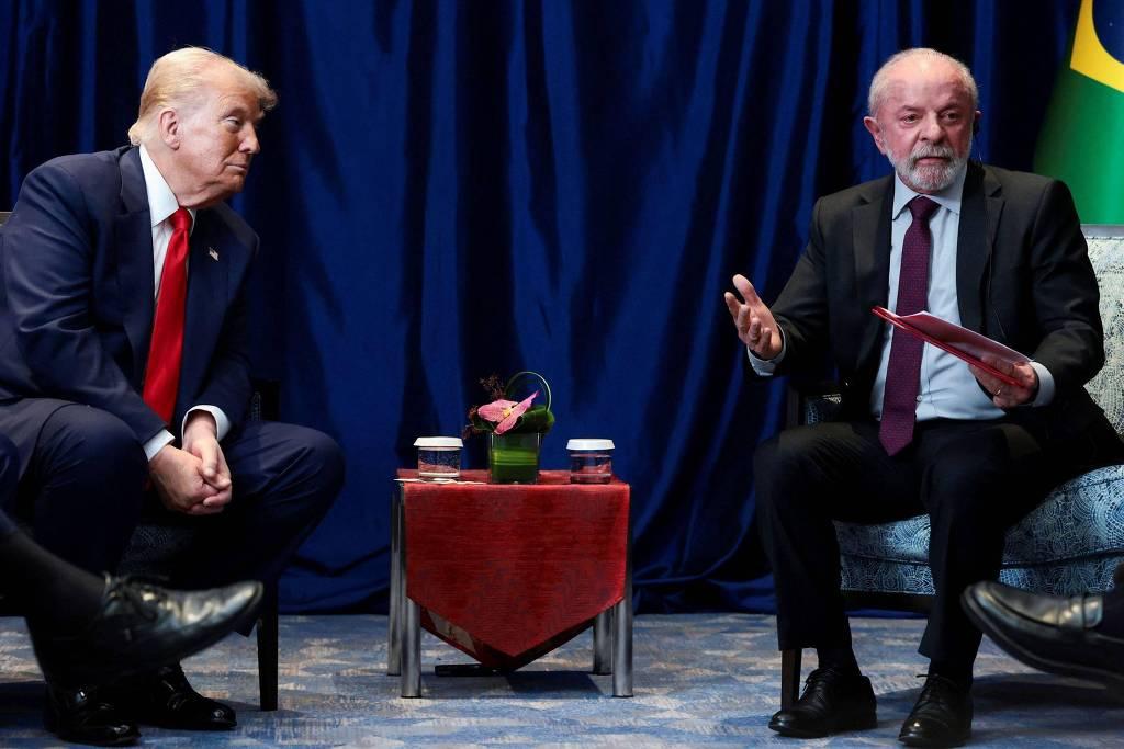 Lula busca encontro com Trump e pretende evitar discussão sobre Flávio