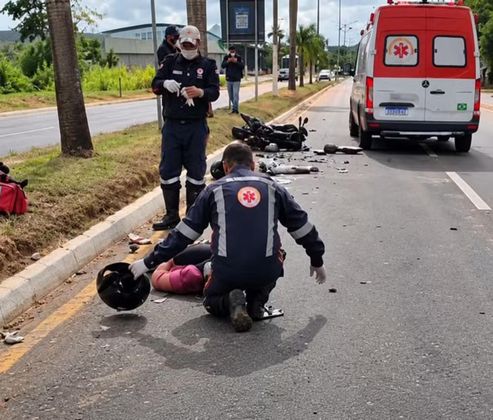 Mãe e filha ficam gravemente feridas em Paragominas; vítima perde braço e perna