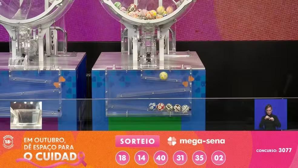Mega-Sena 3077 paga prêmio recorde de R$ 324,8 milhões para aposta em MT