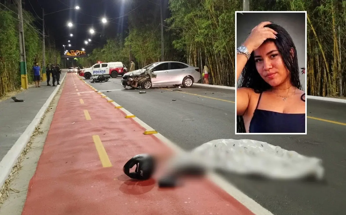 Mulher morre em colisão frontal na entrada da Marabá Pioneira
