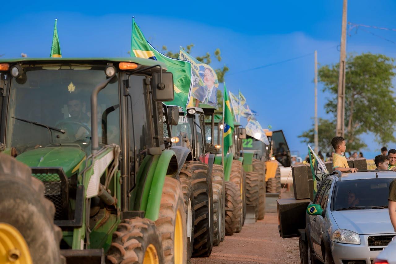 Piçarra: Rabelo comanda mega carreata em apoio a Flávio Bolsonaro