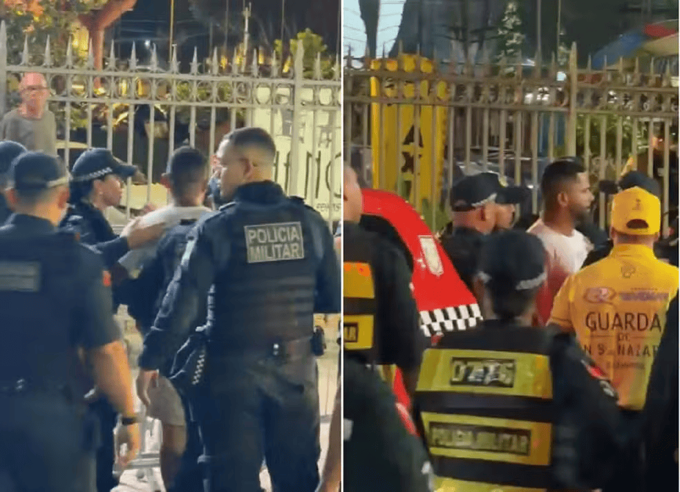 PM atira em meio à multidão na Trasladação em Belém e é preso