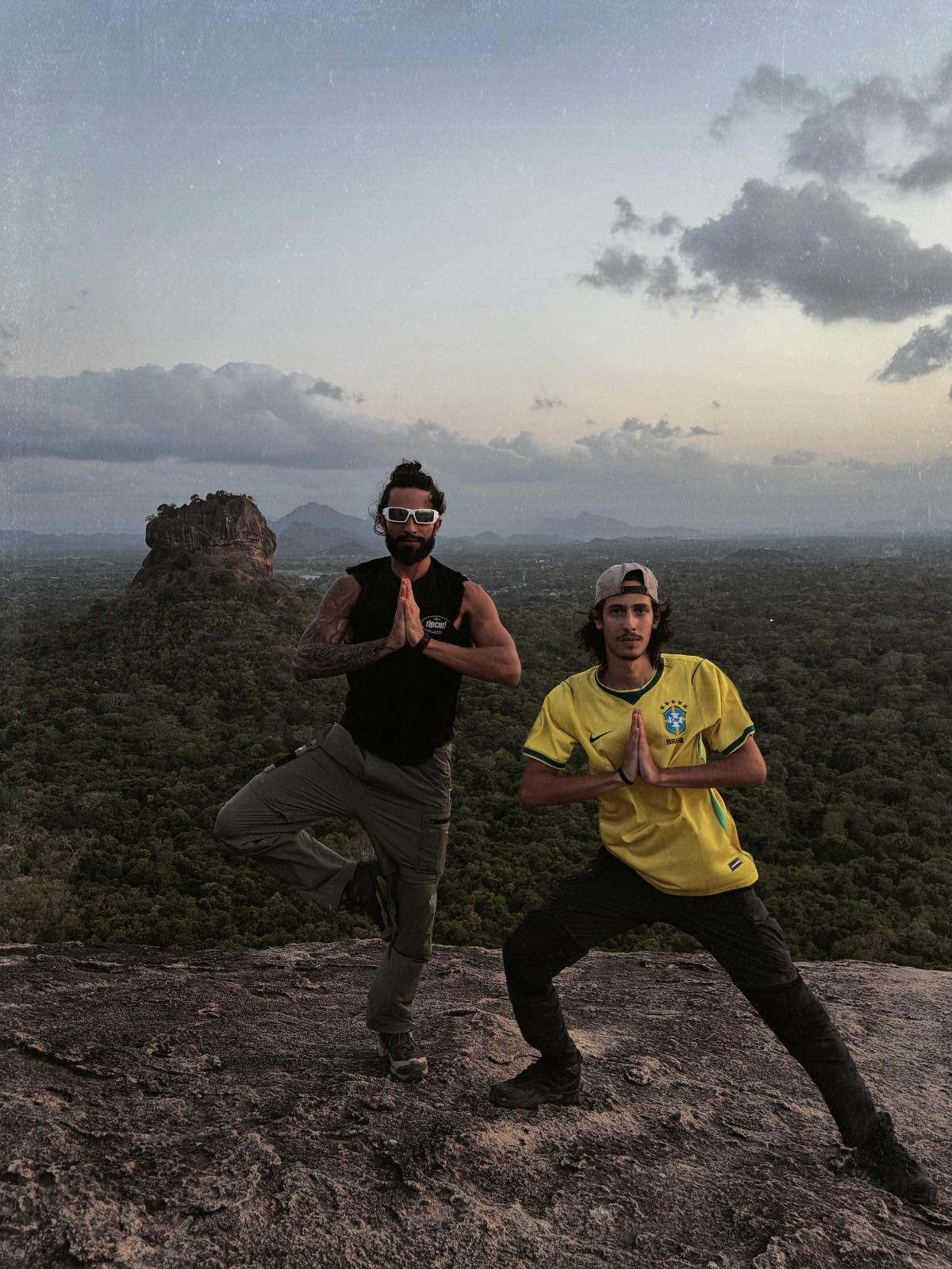 Irmãos no Sri Lanka