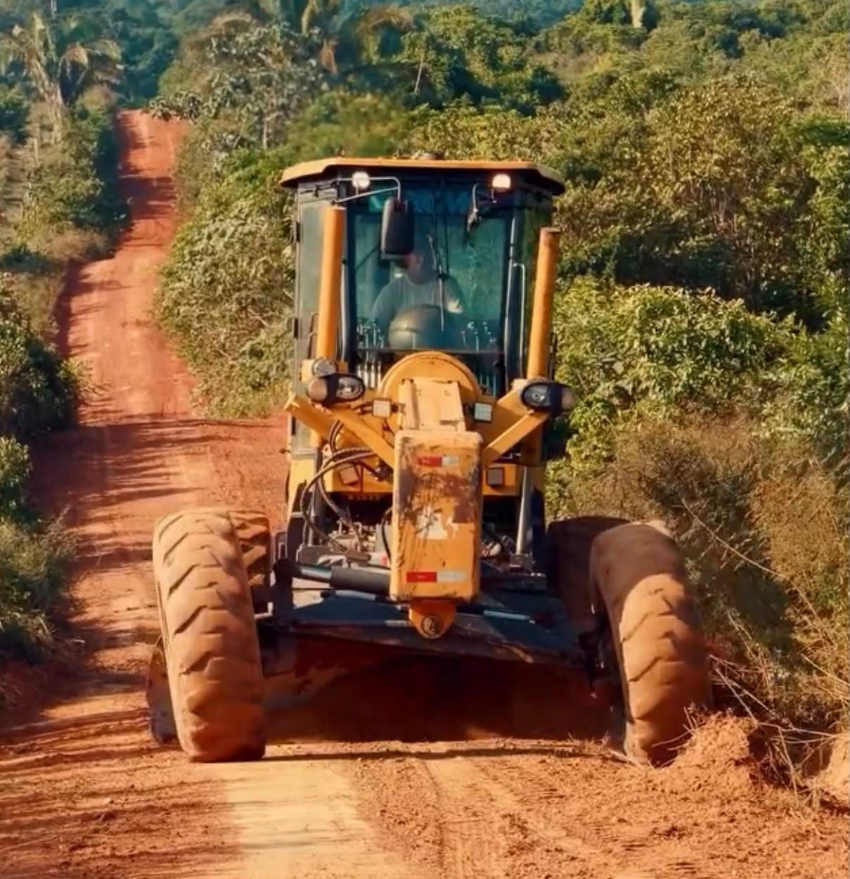 Prefeitura de Bannach intensifica recuperação de estradas na zona rural