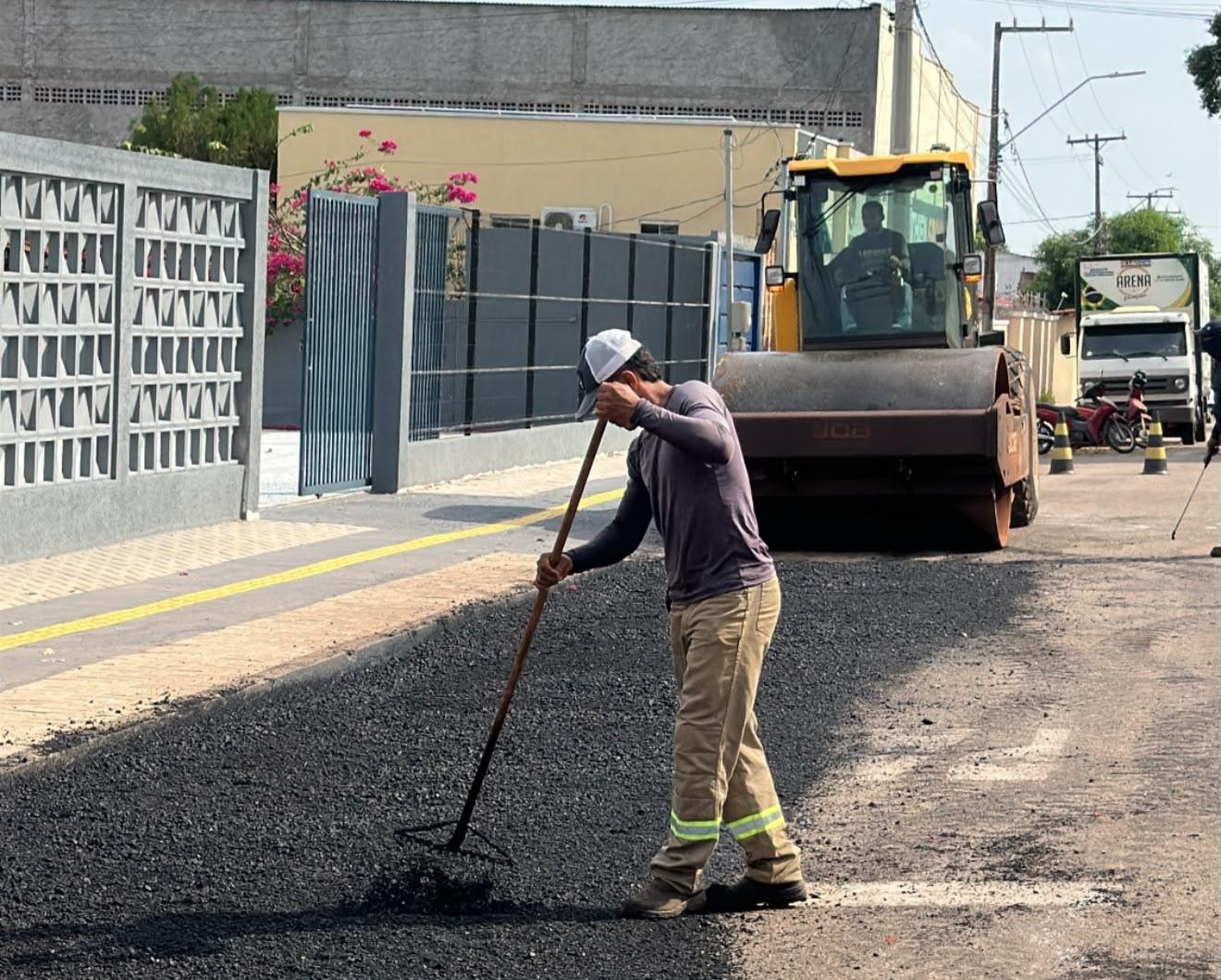 Prefeitura de Redenção avança com obras de infraestrutura na Vila Paulista