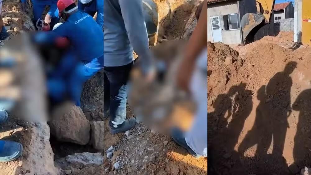 Trabalhador morre e outro fica ferido em desabamento de obra no MA