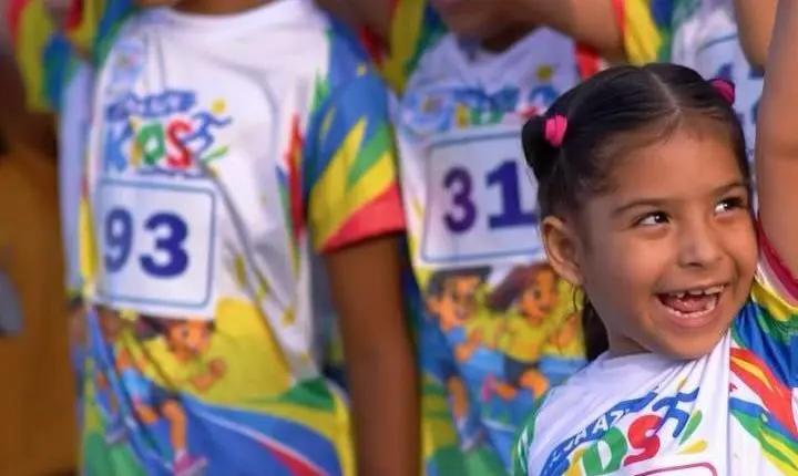 1º Água Azul Kids Run promove esporte e diversão para crianças