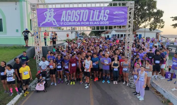1ª Corrida ‘Por Elas’ reúne mais de 500 pessoas em Itupiranga