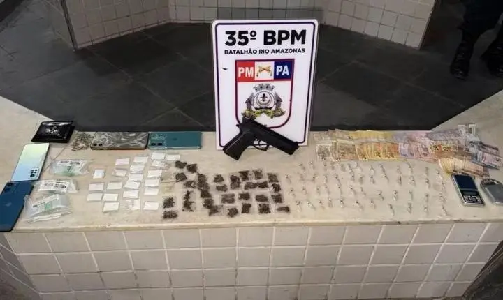 Adolescente dá soco em tenente da PM durante operação em Santarém