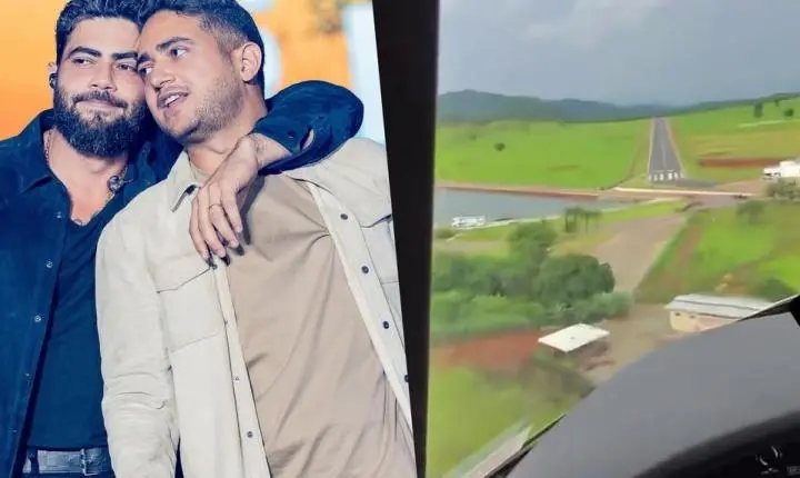 Aeroporto, piscina de borda infinita e gado de elite: conheça a fazenda de Henrique e Juliano
