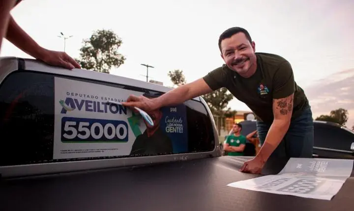 Aveilton coloca campanha nas ruas e mobiliza eleitorado de Marabá