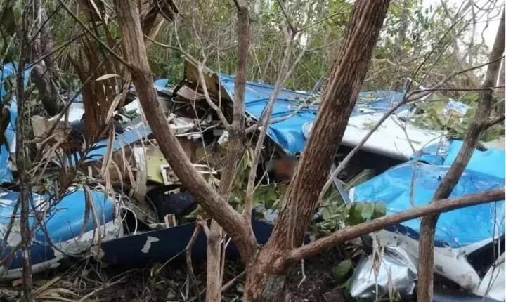 Avião de pequeno porte cai na zona rural de Divinópolis, no Tocantins