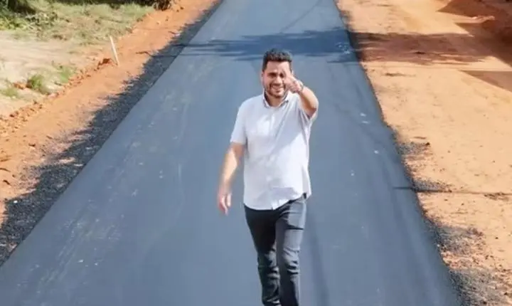 Bairro Vitória ganha 1,5 km de asfalto em Itupiranga