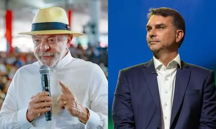 BTG/Nexus: Lula tem 41% das intenções de voto contra 37% de Flávio Bolsonaro